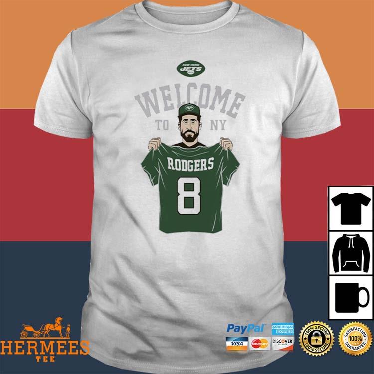 Aaron Rodgers New York Jets Outerstuff Youth Caricature T-Shirt, hoodie,  sweater, long sleeve and tank top