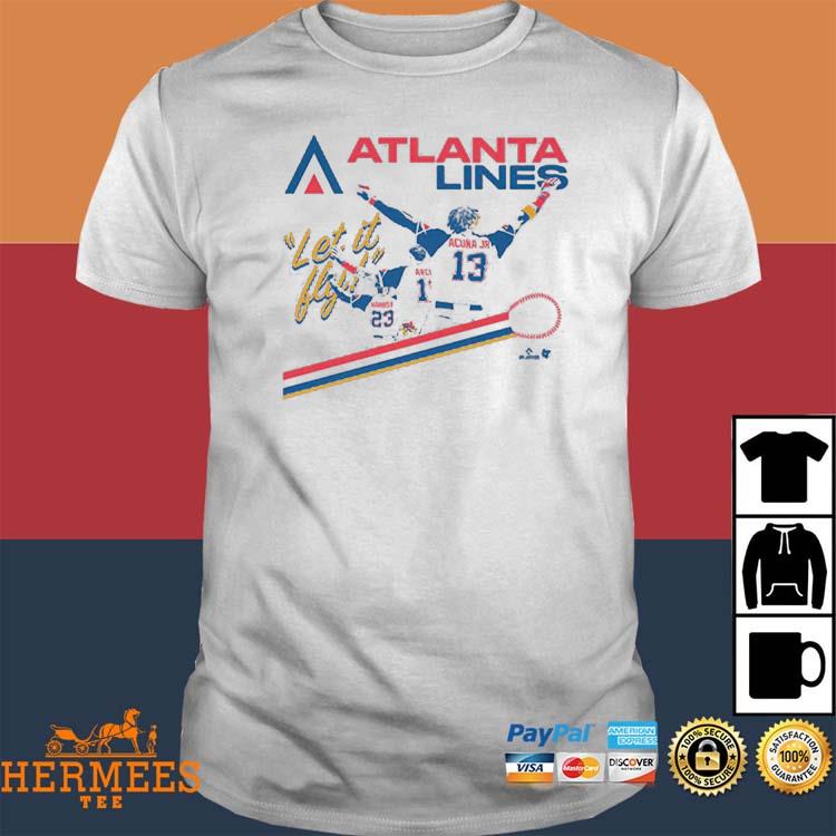 Atlanta Airlines Let It Fly Atlanta Braves shirt, hoodie, sweater, long  sleeve and tank top