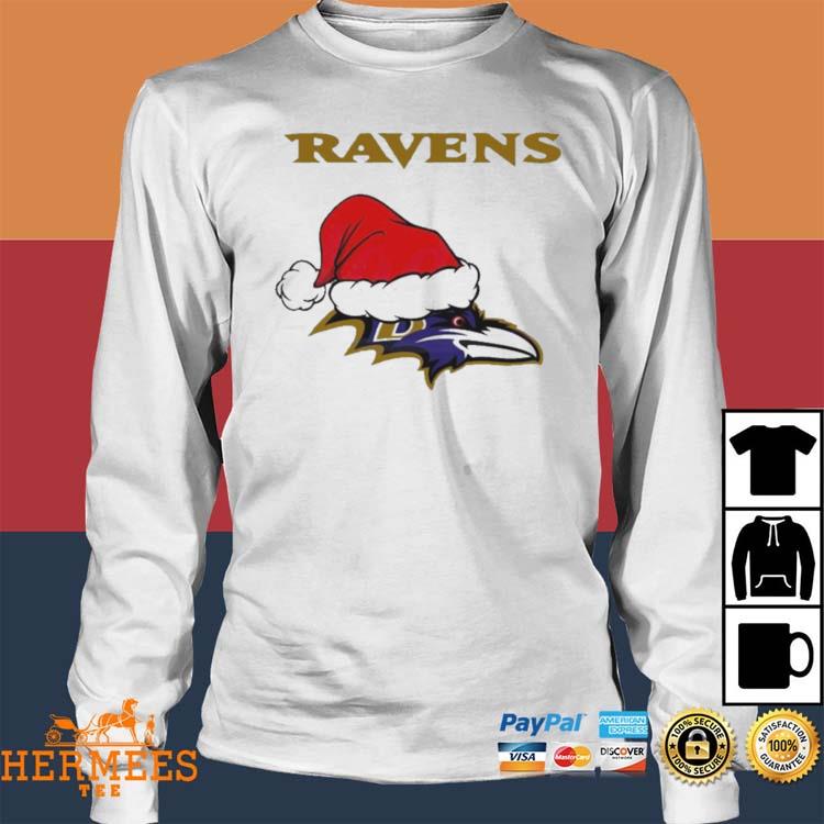 Baltimore Ravens Nfl Christmas Logo 2023 Shirt - Peanutstee