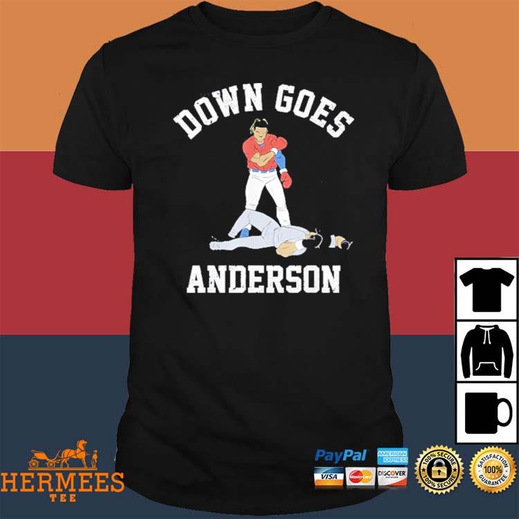 Down goes Anderson shirt: All you need to know about latest MLB