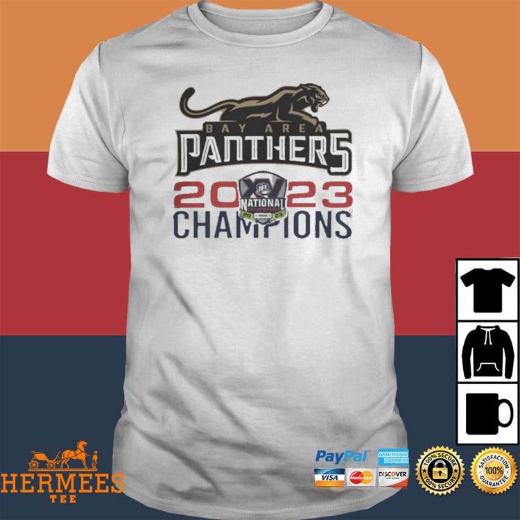 2023 Bay Area Panthers Limited Edition Championship Parade T-shirt