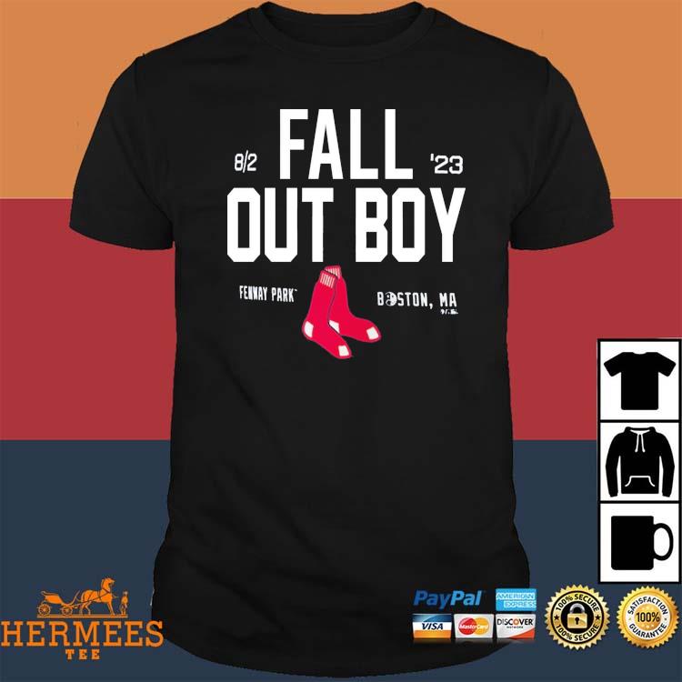 Official boston Red Sox Fall Out Boy Shirt, hoodie, sweater, long sleeve  and tank top