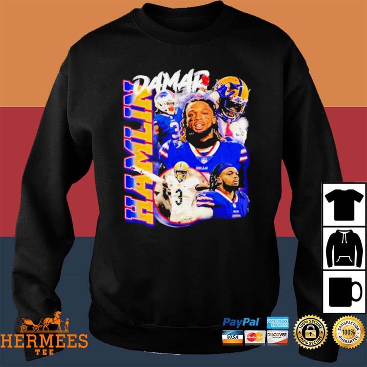 Official Buffalo Bills damar hamlin T-shirt, hoodie, tank top, sweater and  long sleeve t-shirt