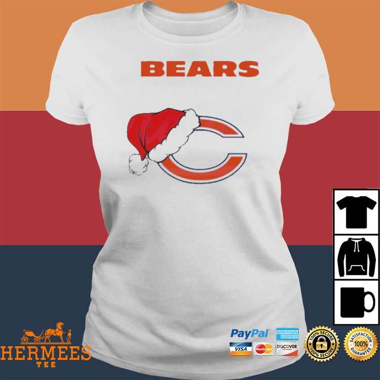 Official Chicago bears NFL Christmas logo 2023 T-shirt, hoodie, tank top,  sweater and long sleeve t-shirt