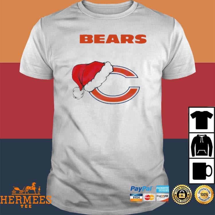 Official Chicago bears NFL Christmas logo 2023 T-shirt, hoodie, tank top,  sweater and long sleeve t-shirt