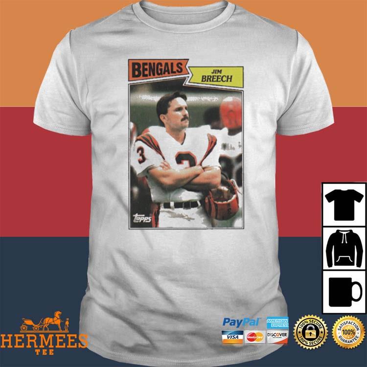 Cincinnati Bengals Jim Breech retro shirt, hoodie, sweater, long sleeve and  tank top