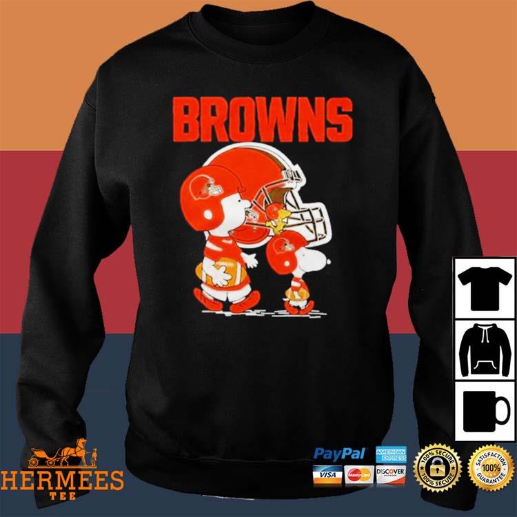 Cleveland Browns Charlie Brown Snoopy Cleveland Browns T-Shirt