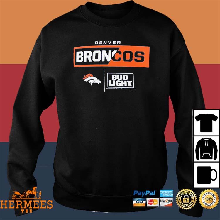 Men's Fanatics Branded Navy Denver Broncos NFL x Bud Light T-Shirt