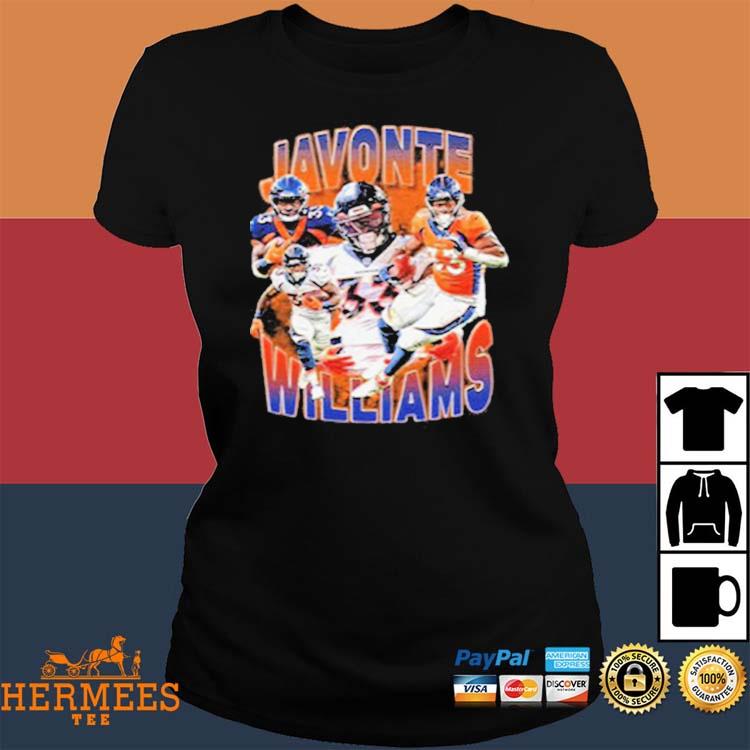 Javonte Williams Denver Broncos Jerseys, Javonte Williams Shirts, Apparel,  Gear