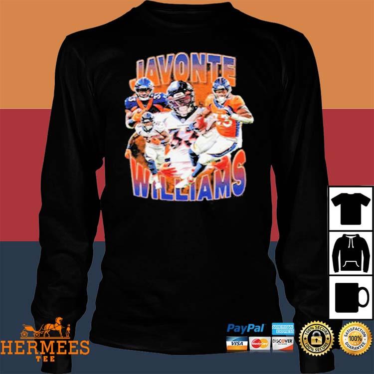 Denver Broncos Javonte Williams Shirt - High-Quality Printed Brand