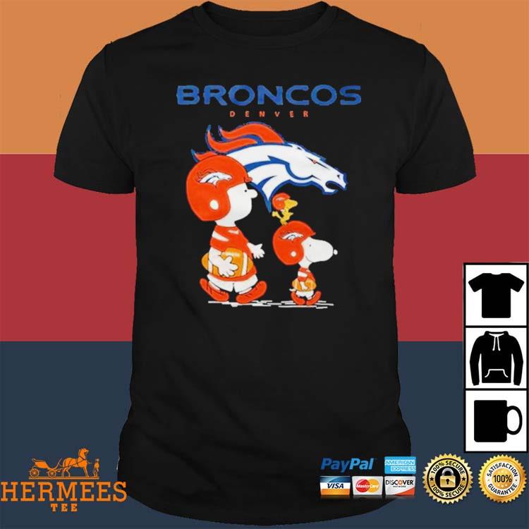 Denver Broncos Peanuts Snoopy and Charlie Brown shirt, hoodie, sweater,  long sleeve and tank top