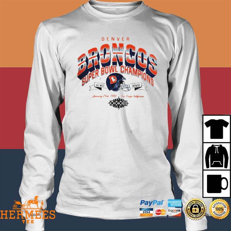 Denver Broncos Super Bowl Champions Crew Shirt - Hersmiles