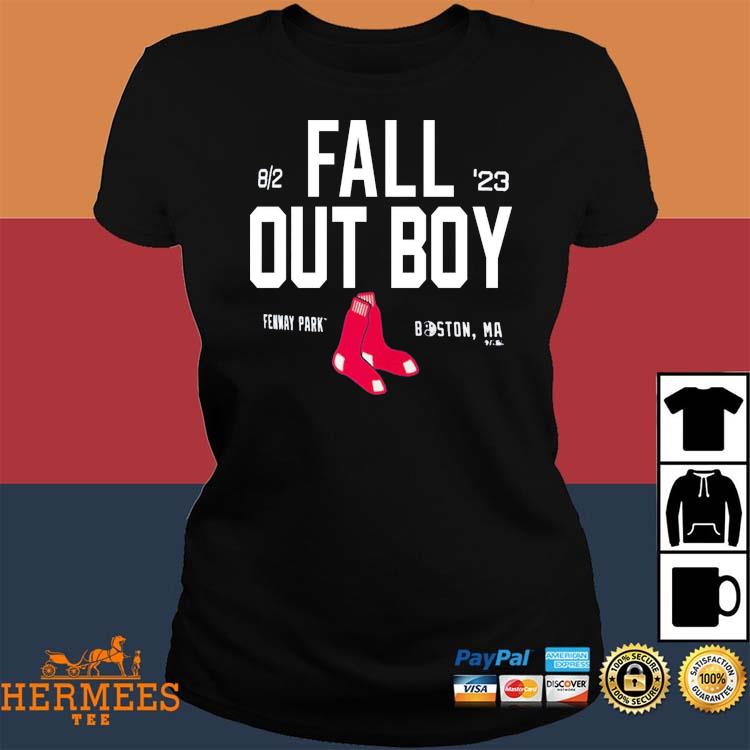 Fall Out Boy Boston Red Sox Fenway Park Tour Shirt, hoodie, sweater, long  sleeve and tank top