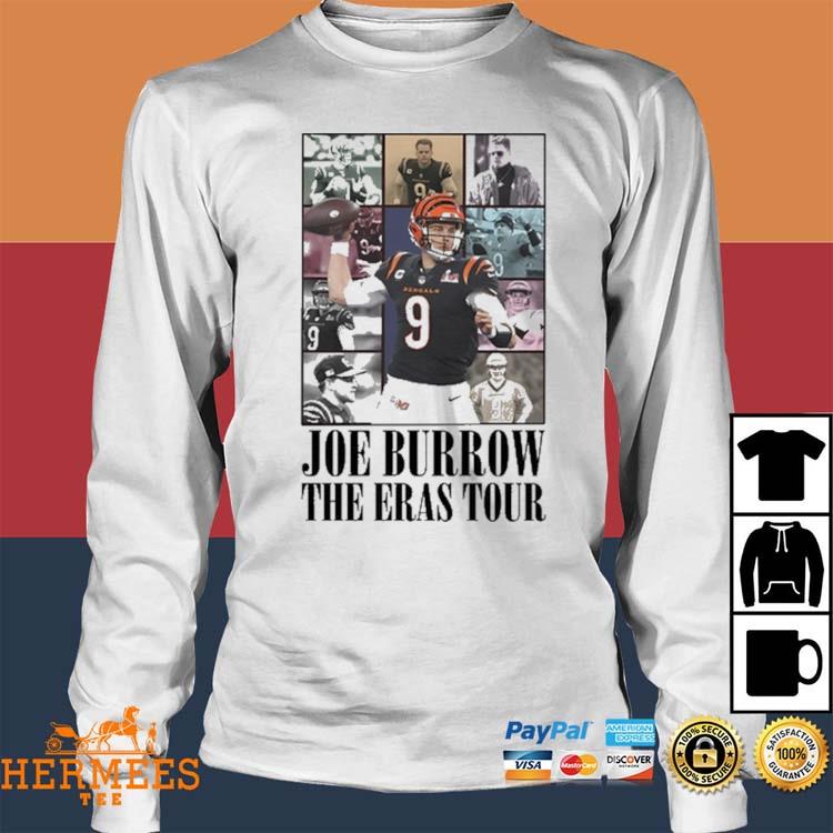 Official Number 9 Joe Burrow The Eras Tour shirt, hoodie, sweater, long  sleeve and tank top