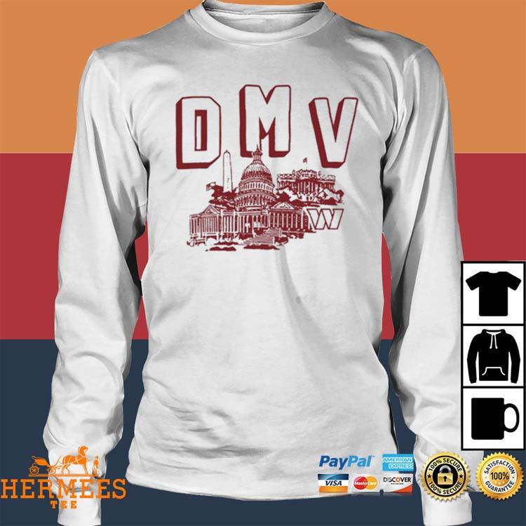 Washington commanders dmv Shirt, hoodie, sweater, long sleeve and tank top