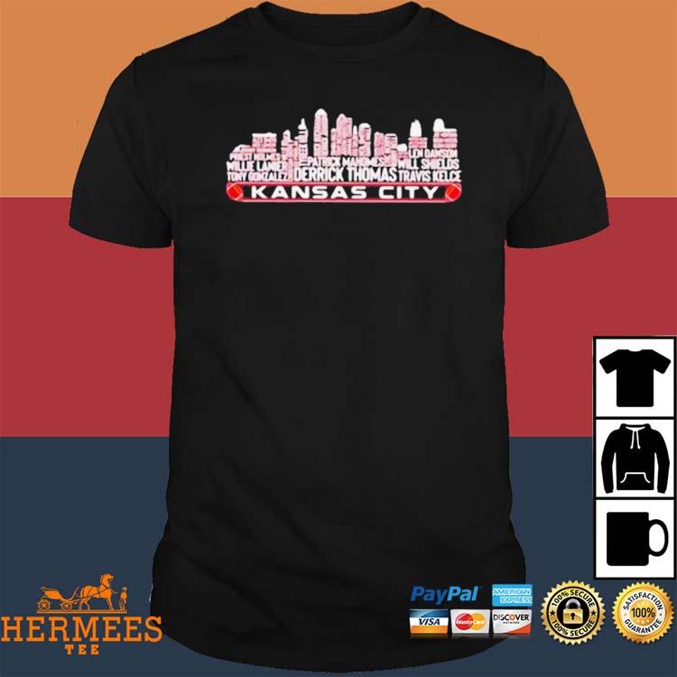 Kansas City Team Sport Legend Kansas City Chiefs Text Shirt