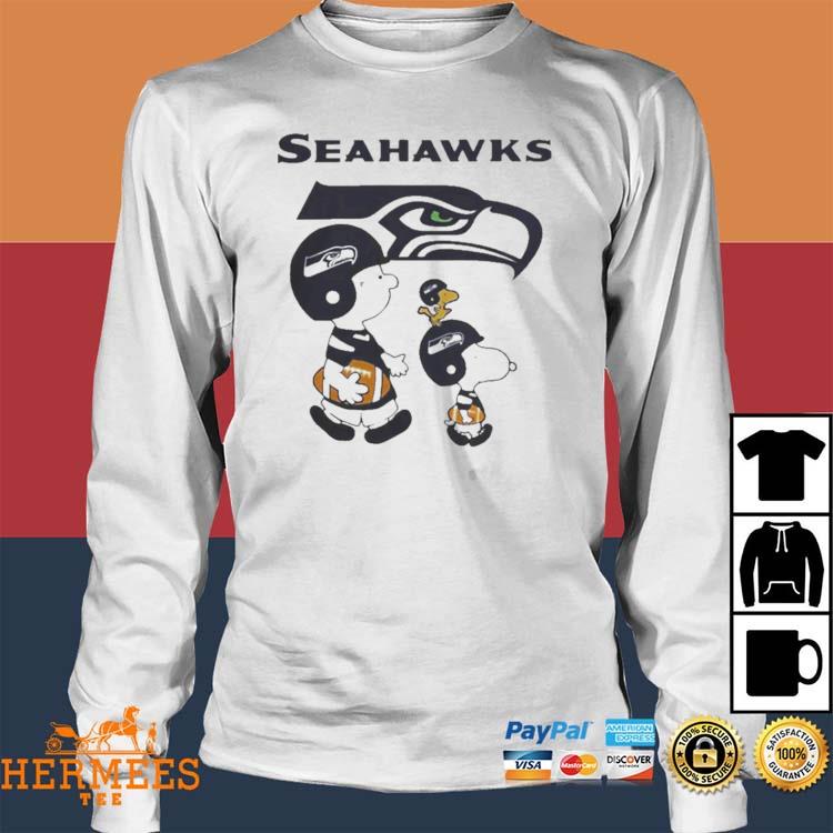 Seattle Seahawks let's play football together Snoopy NFL shirt, hoodie,  sweater and v-neck t-shirt