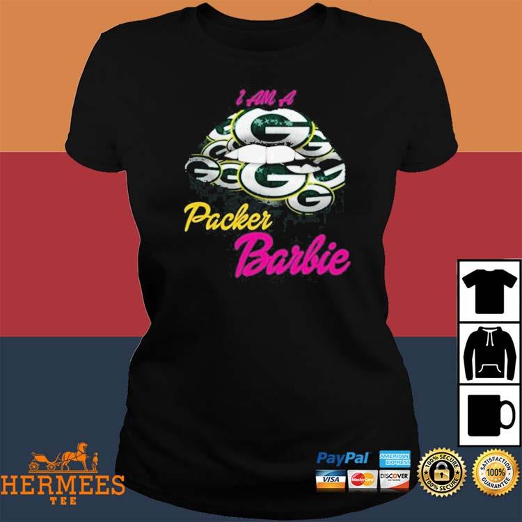 Official Lip Green Bay Packers Barbie Shirt, hoodie, tank top