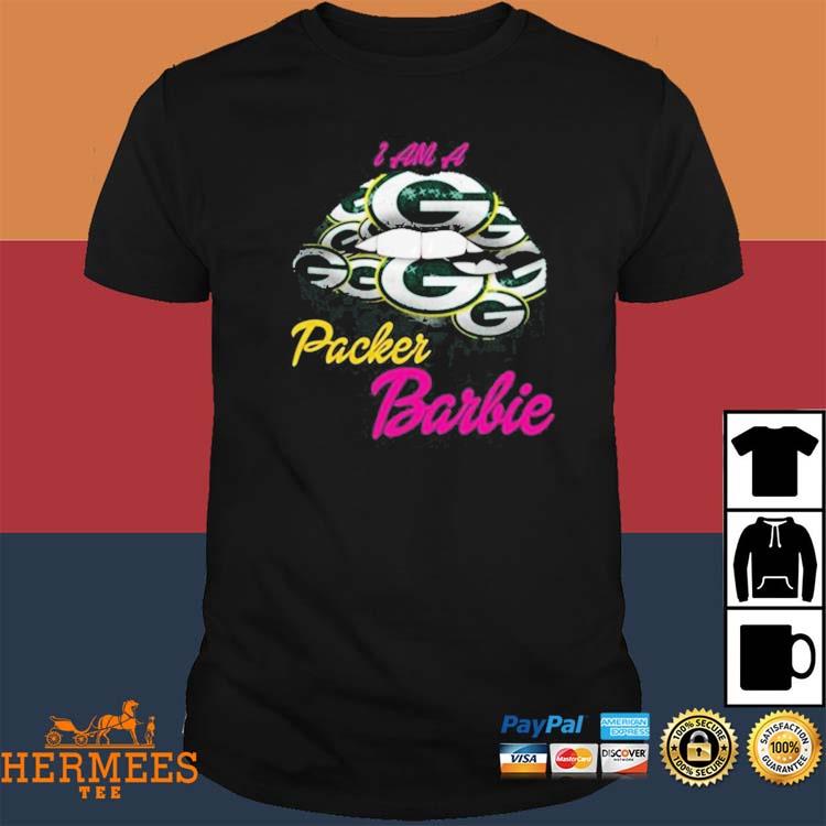 Official Lip Green Bay Packers Barbie Shirt, hoodie, tank top