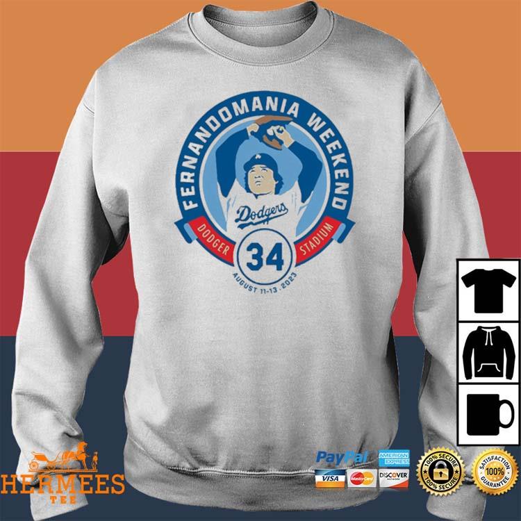 Los Angeles Dodgers Fernandomania Weekend Dodger Stadium 34 Shirt