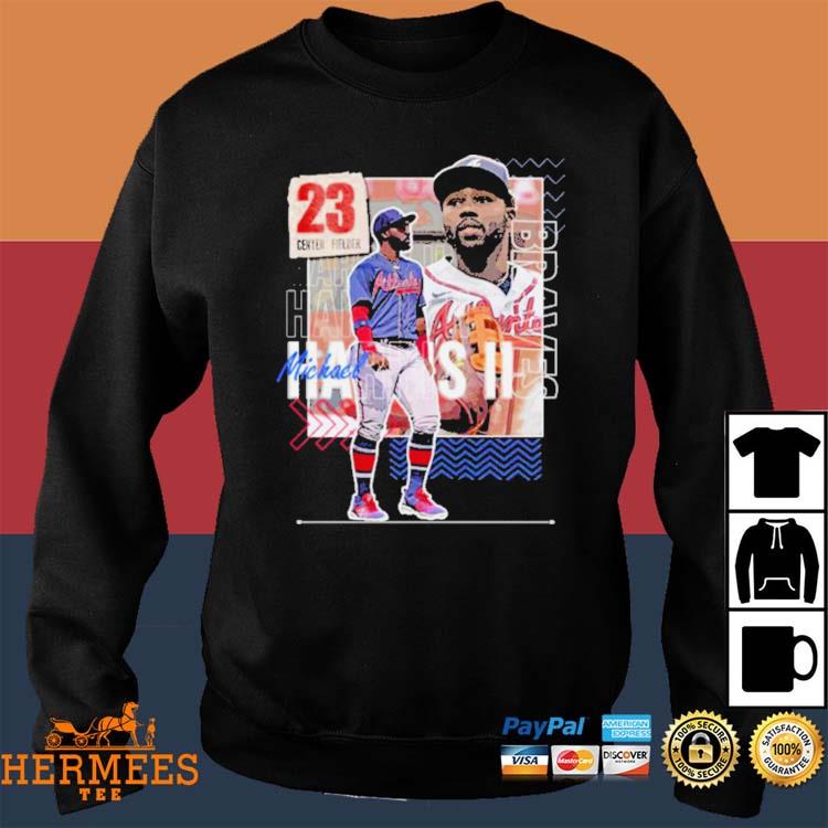 Michael Harris II Baseball Paper Braves 23 Center Fielder T-shirt,Sweater,  Hoodie, And Long Sleeved, Ladies, Tank Top