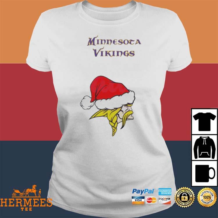 Minnesota Vikings Nfl Christmas Logo Shirt - High-Quality Printed