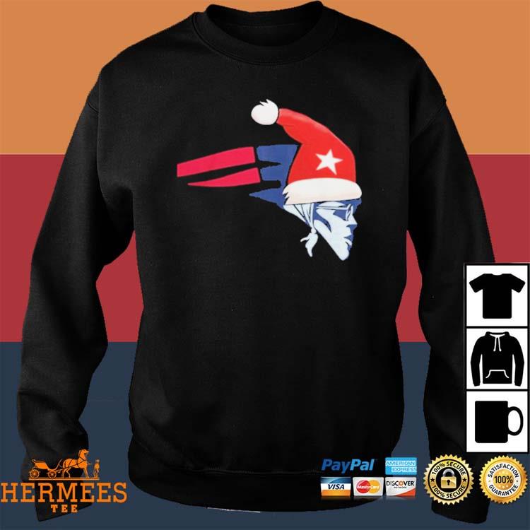 Old School Patriots Santa Logo Shirt