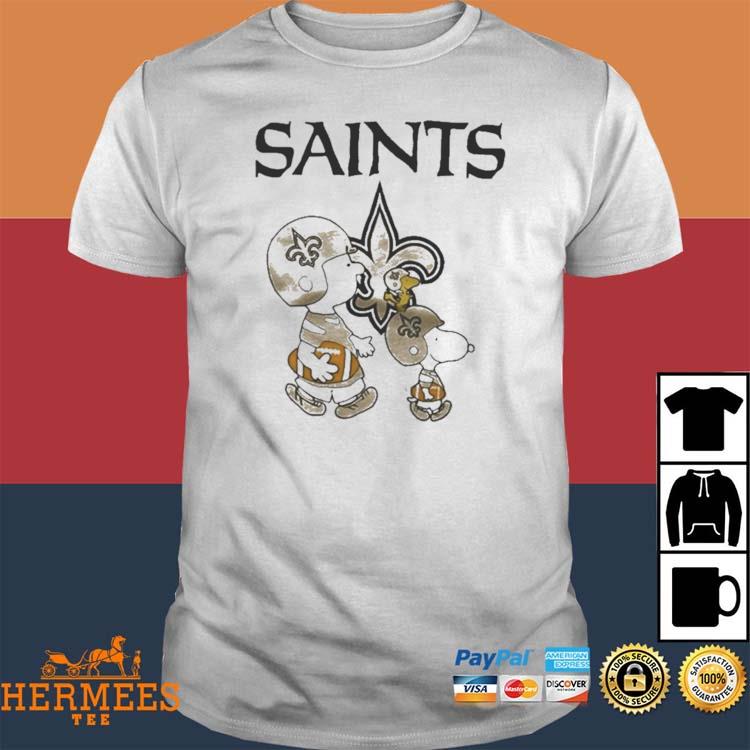 New Orleans Saints Snoopy and Charlie Brown Peanuts shirt, hoodie