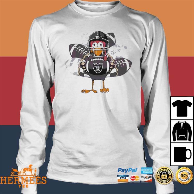 Official Oakland Raiders Turkey Thanksgiving 2023 shirt, hoodie, sweater,  long sleeve and tank top