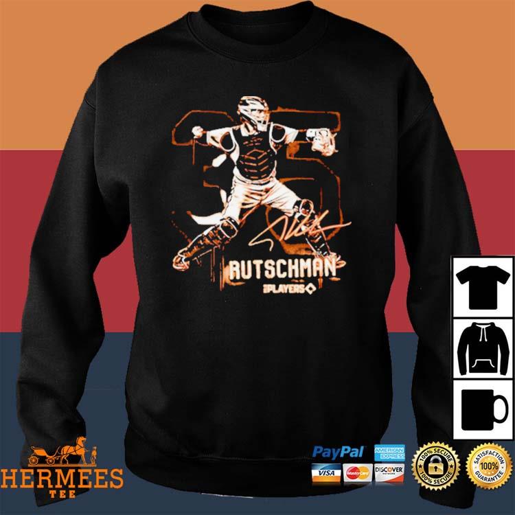 Coed Sportswear Men's Adley Rutschman Orange Baltimore Orioles Graffiti Player Graphic T-Shirt Size: Small