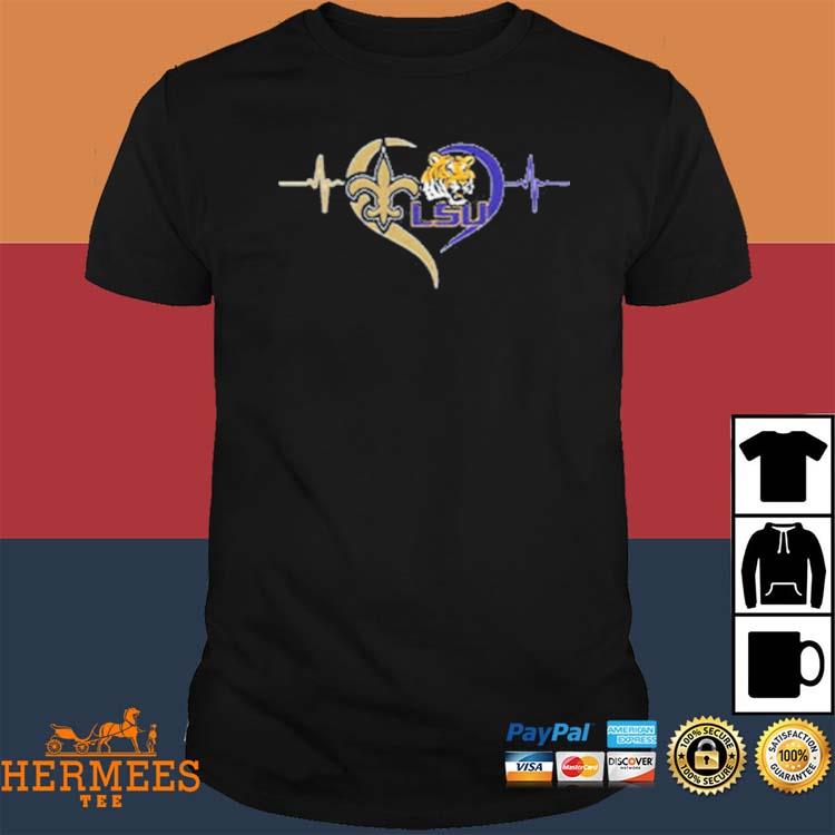 Official New Orleans Saints And LSU Tigers Shirt, hoodie, longsleeve,  sweatshirt, v-neck tee