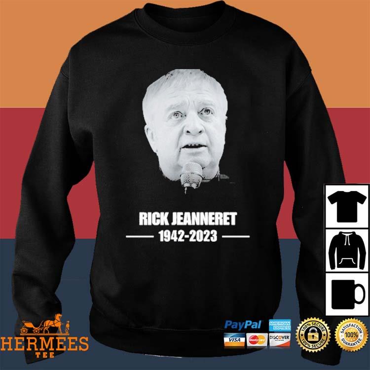 Official P.k. subban rip rick jeanneret 1942-2023 T-shirt, hoodie, tank  top, sweater and long sleeve t-shirt