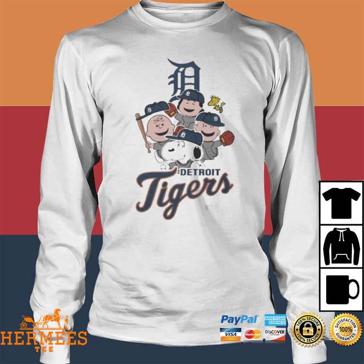 Peanuts MLB Detroit Tigers Snoopy and Friends Shirt, hoodie, sweater, long  sleeve and tank top