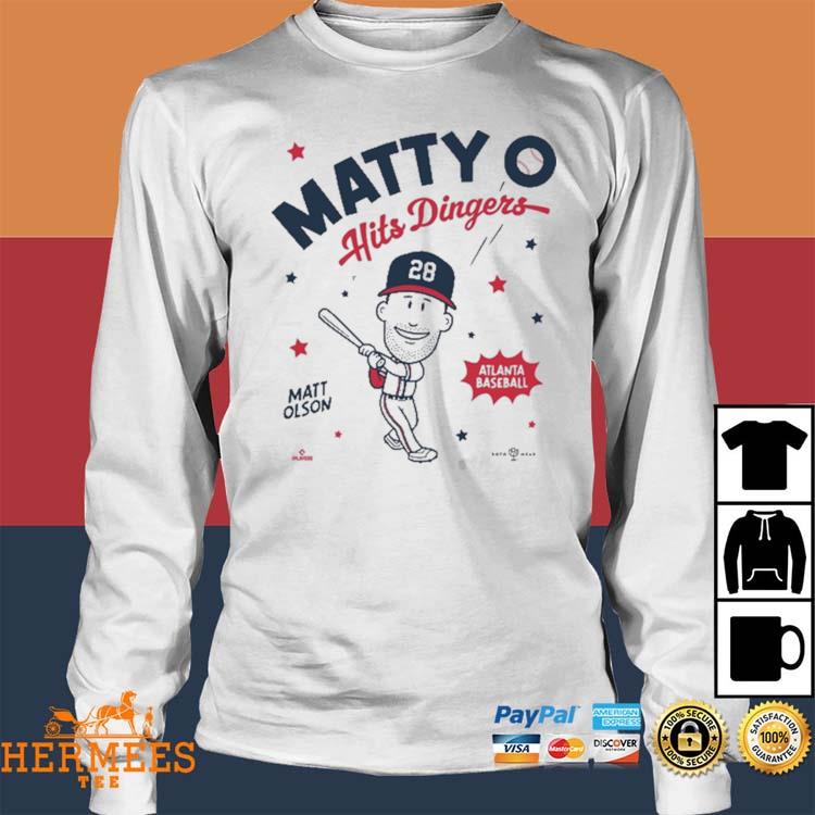 Product rotowear Merch Matty O Hits Dingers Shirt, hoodie, sweater, long  sleeve and tank top