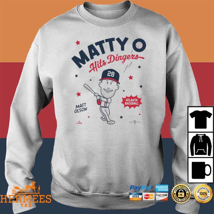 Product rotowear Merch Matty O Hits Dingers Shirt, hoodie, sweater, long  sleeve and tank top