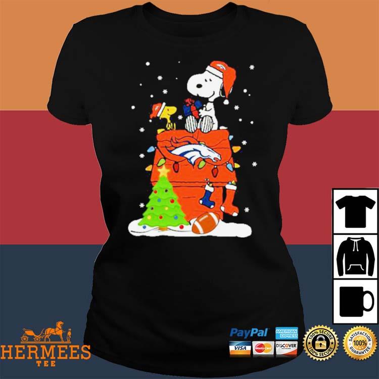 Denver Broncos Christmas Snoopy and Woodstock 2023 T-shirt, hoodie, sweater,  long sleeve and tank top