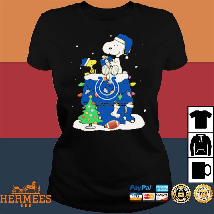 Snoopy Indianapolis Colts Christmas shirt, hoodie, sweater, long