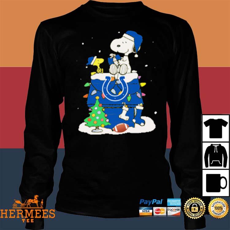 Snoopy Indianapolis Colts Christmas shirt, hoodie, sweater, long