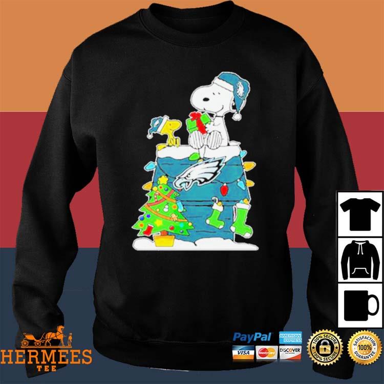 Official Snoopy Philadelphia Eagles Christmas Logo Shirt, hoodie, sweater,  long sleeve and tank top