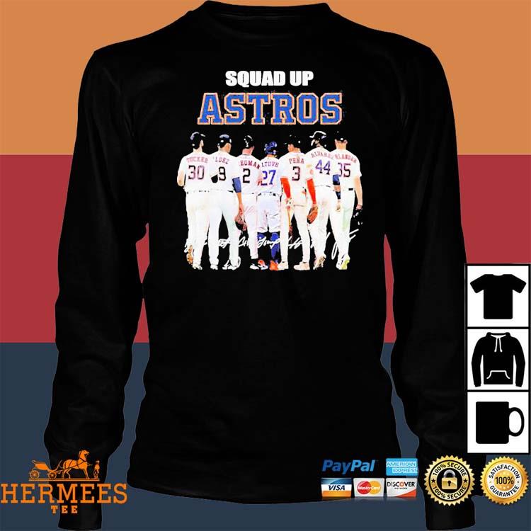 Official Squad Up Astros Signature T-Shirt, hoodie, sweater, long sleeve  and tank top