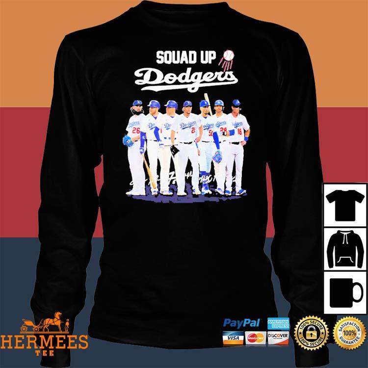 Squad Up Dodgers Signature All Star T-Shirt, hoodie, sweater, long