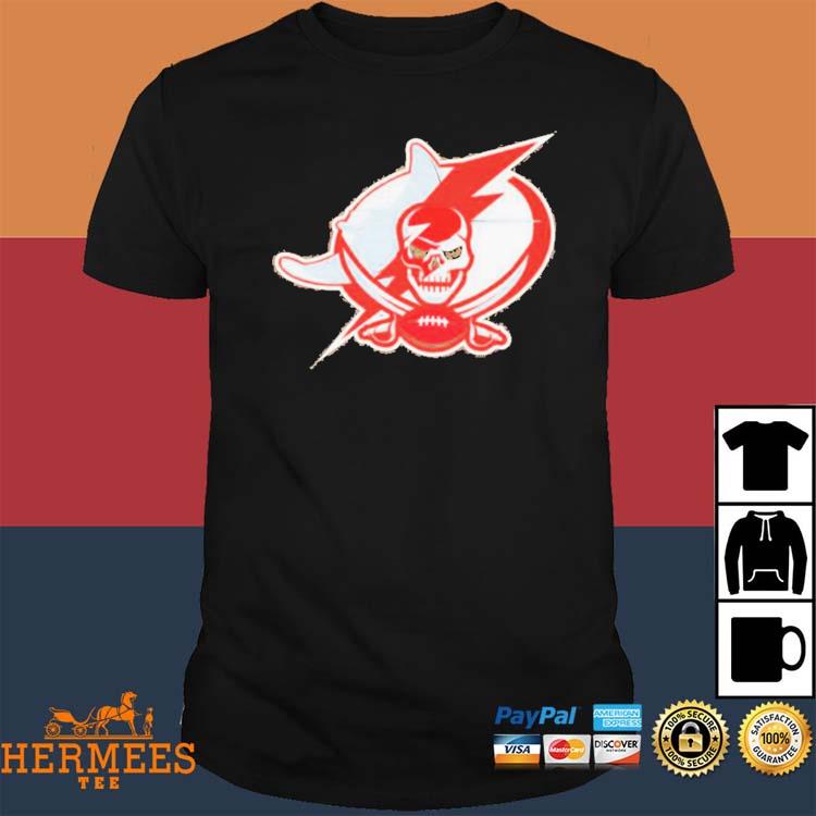 Tampa Bay Buccaneers Lightning Rays logo mashup shirt, hoodie