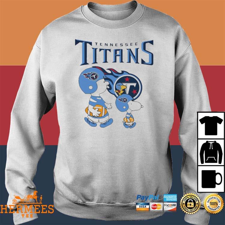 Tennessee Titans Snoopy and Charlie Brown Peanuts shirt, hoodie