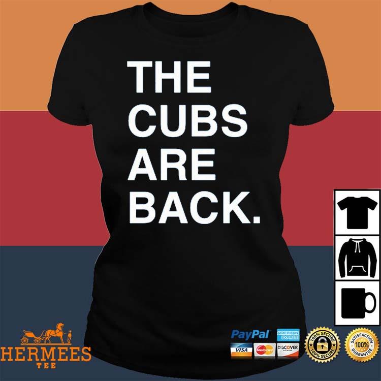 Cubs we are good shirt, hoodie, sweater, long sleeve and tank top