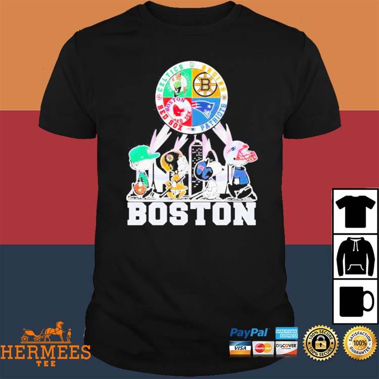 Boston City Of Champions Boston Sports Teams Shirt - Peanutstee