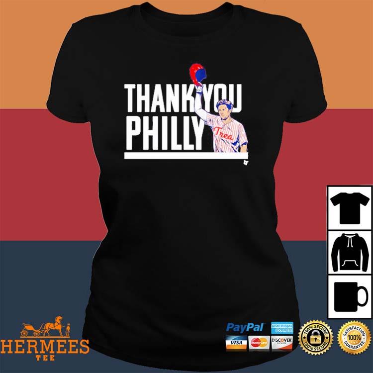 trea turner thank you philly T-Shirt - TeeHex