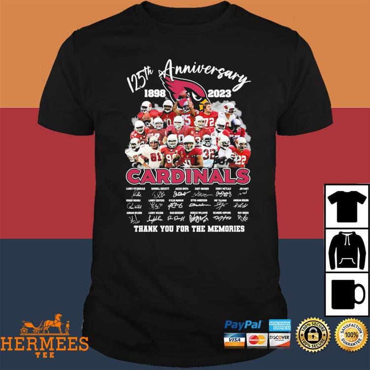 Official 125th Anniversary 1898 – 2023 Cardinals Thank You For The