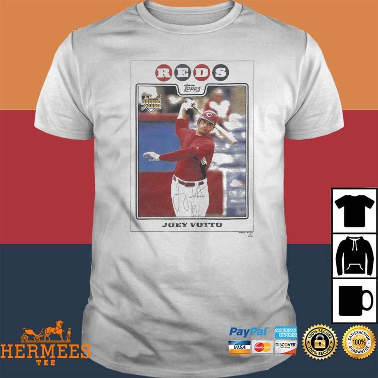 Official 2008 topps baseball joey votto reds T-shirt, hoodie, tank top,  sweater and long sleeve t-shirt