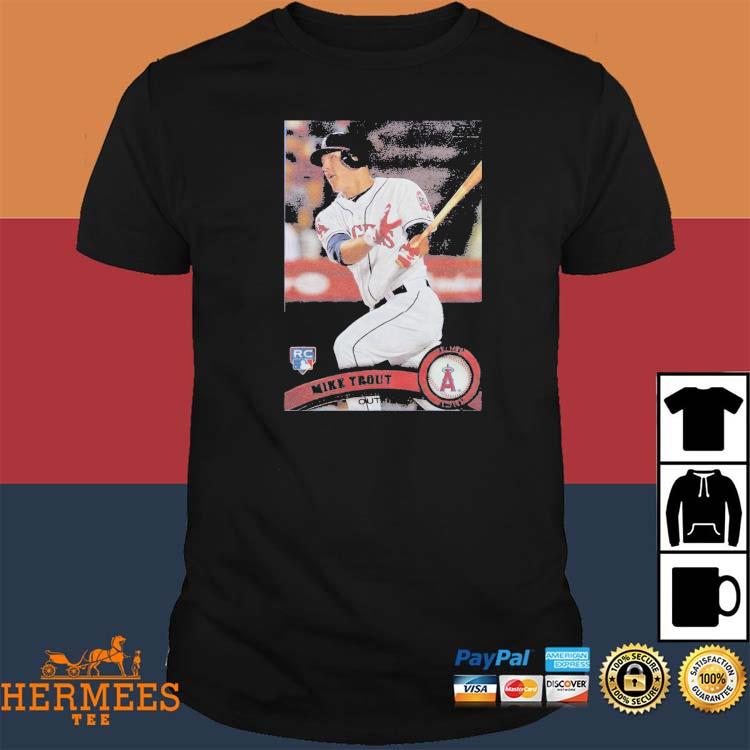 2011 Topps Baseball Mike Trout Angels Shirt - Shibtee Clothing