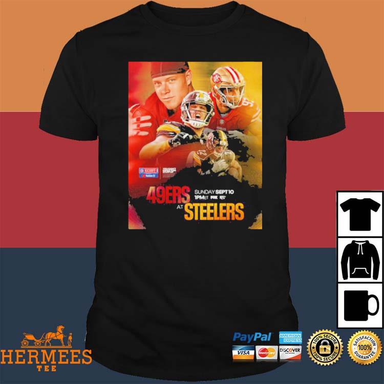 49ers At Steelers 2023 Nfl Kickoff Matchup Shirt